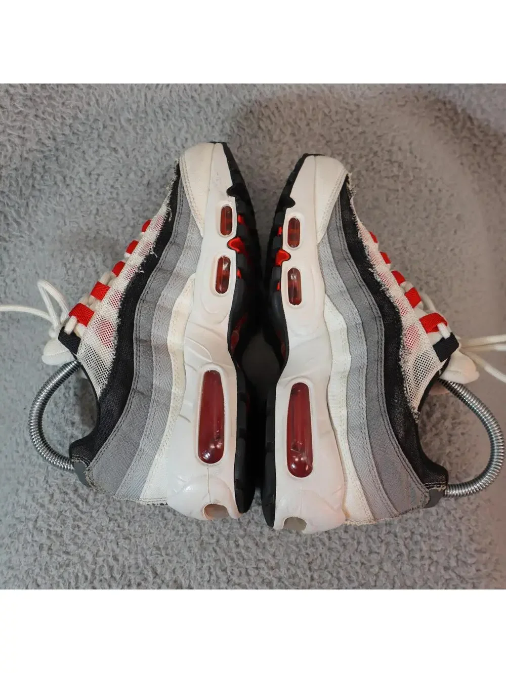 Nike Men sz 5 AirMax 95 QS Japan Summit Chile Red DH9792-100